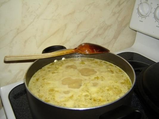 soupe de nouilles au poulet maison