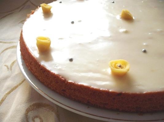 gâteau à la maman et à l'orange (ou citron vert) et à la noix de coco