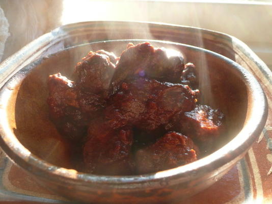 carne adovada (piment rouge et ragoût de porc)