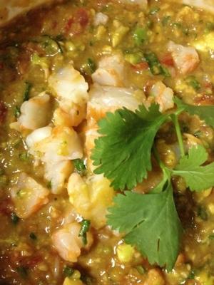 campechana aux crevettes (cocktail)