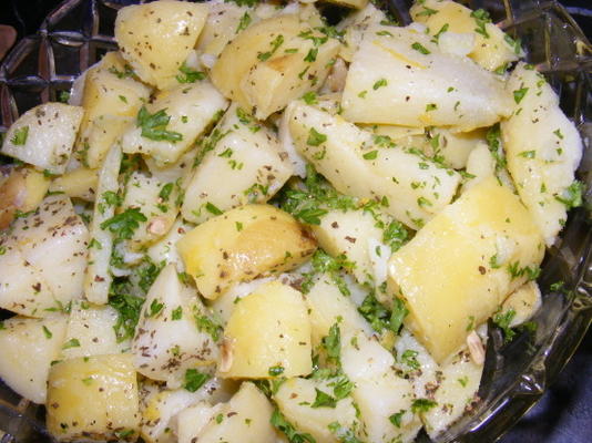 salata pataton - salade grecque de pommes de terre