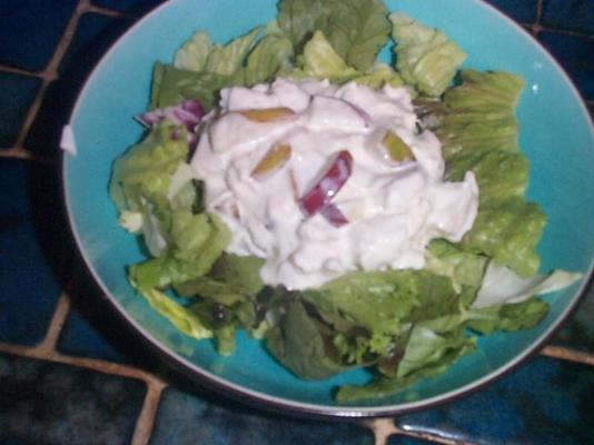 salade de poulet au champagne