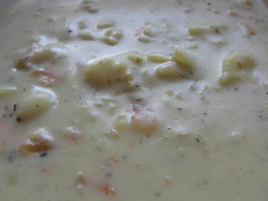 soupe de pommes de terre d'idabel