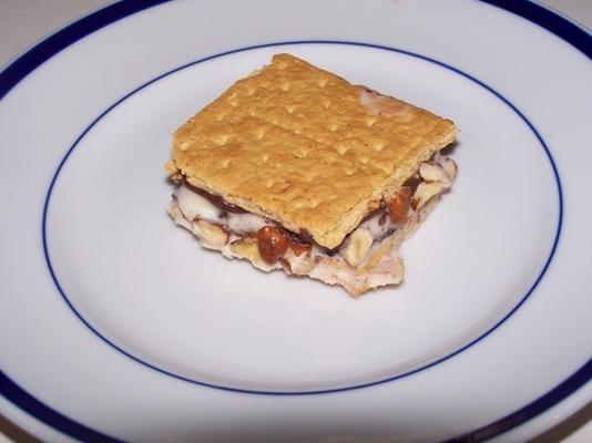 sandwichs au chocolat et aux noisettes