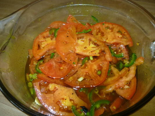 tomates confites au jalapenos