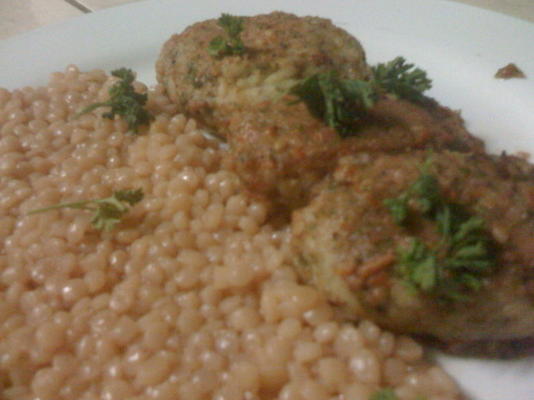 boulettes de poisson à la sauce tomate-basilic