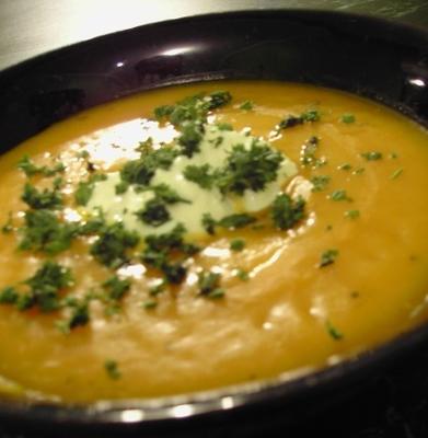 soupe à la citrouille de sara