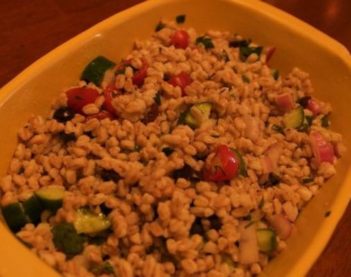 salade de farro d'été (emmer)