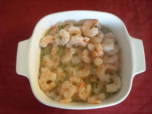 scampi aux crevettes au micro-ondes