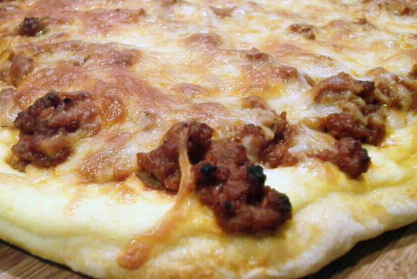 pizza à la bolognaise