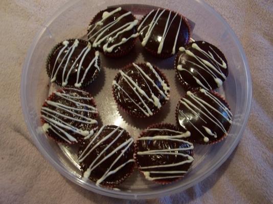 muffins brownie double fudge au chocolat