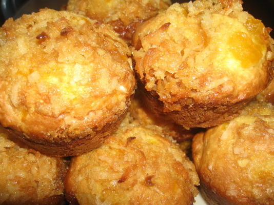 muffins à la noix de coco et à l'orange