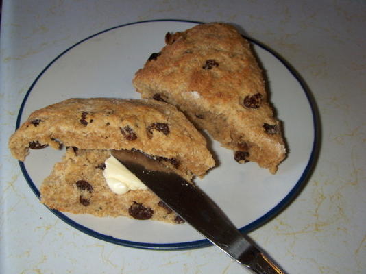 scones orange aux raisins