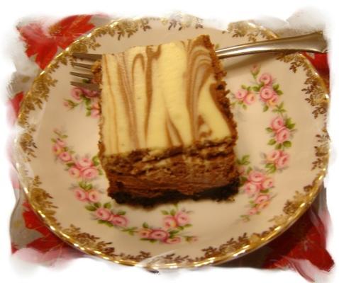 cheesecake tourbillon chocolat-vanille