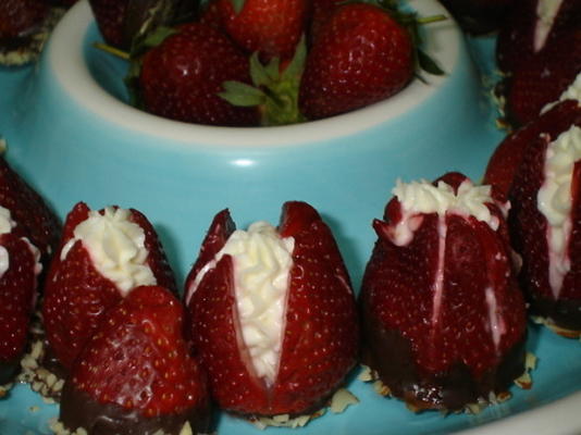 fraises farcies elegante