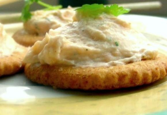 pate de saumon fumé au beurre de persil