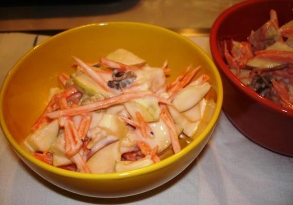 salade pomme-carotte aux noix
