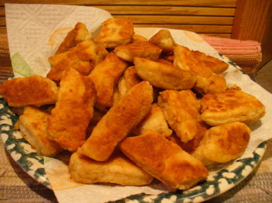 doigts de pain occidental de nandou avec trempette au miel et au citron