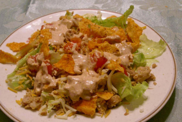 salade de poulet de mandie