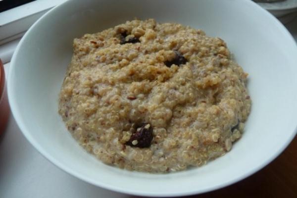 céréales de petit déjeuner de quinoa