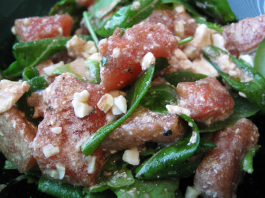 verts poivrés à la pastèque