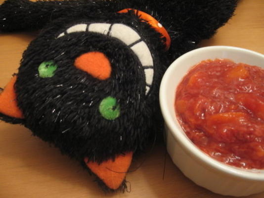 sauce fraise pêche
