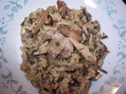 casserole de poulet et de riz simple et délicieux