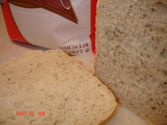 pain aux herbes (machine à pain)
