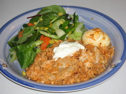 poulet et riz casablanca (zwt3 afrique du nord)