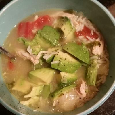 soupe au poulet mexicain la hacienda