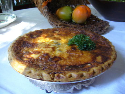 tarte aux champignons exotiques