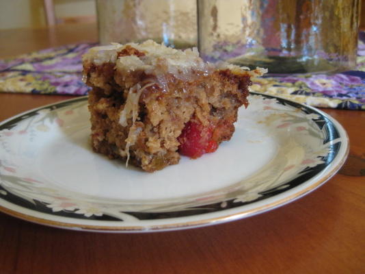 gâteau aux fruits d'hiver de mary