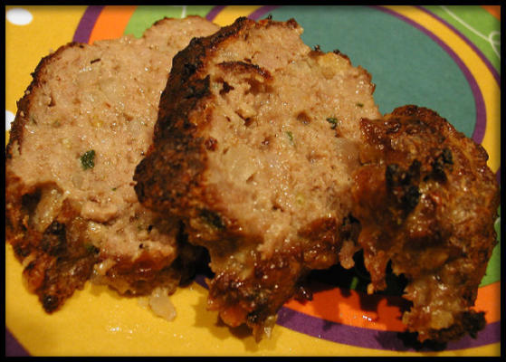 pain de viande fumé (fumeur de cameron)