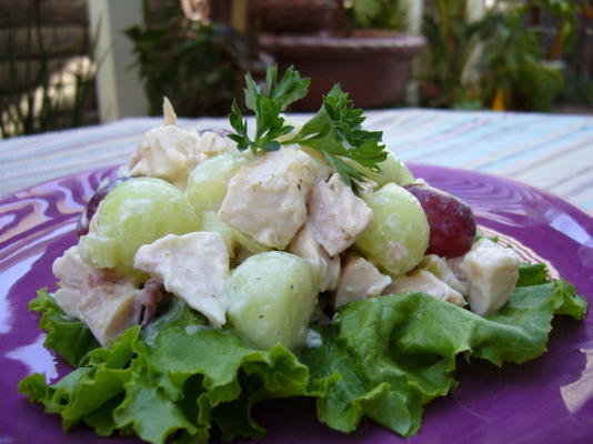 salade de poulet et melon (miellat)