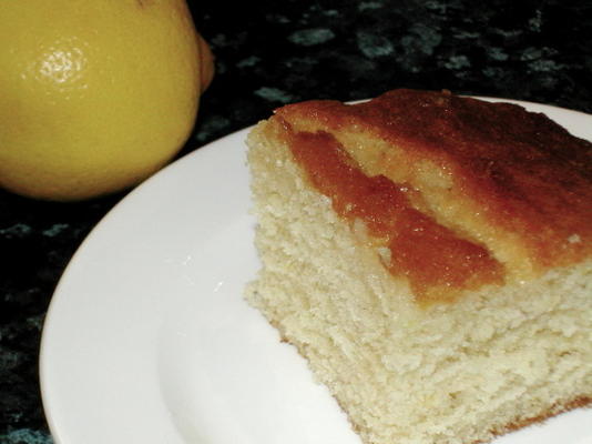 gâteau au citron et au sucre de maggie