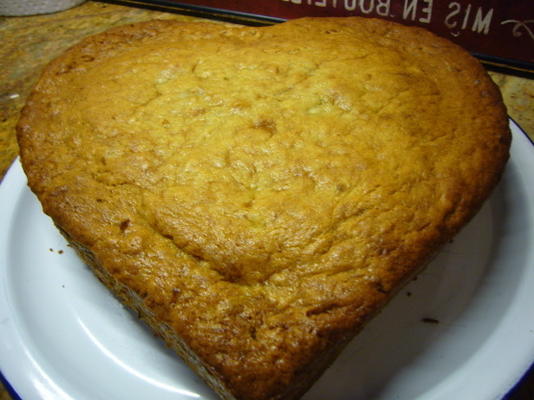 mon gâteau à la banane très populaire avec glaçage au caramel