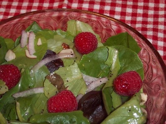 baies et verts au miel et à la lime