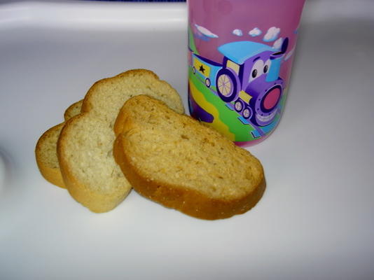 zwieback toast (biscuits de dentition)