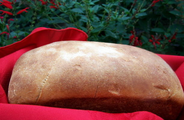 pain brun au levain
