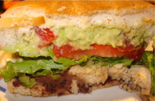 sandwichs au poulet à la mexicaine