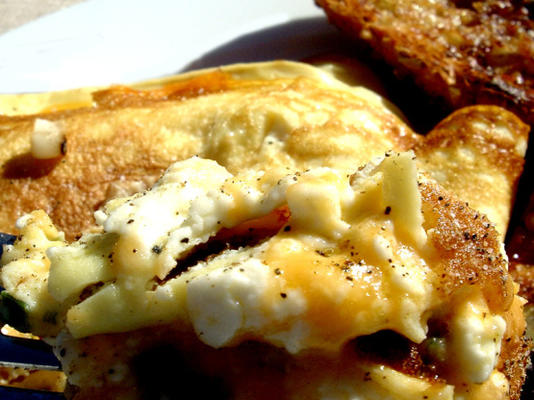 omelette triple fromage