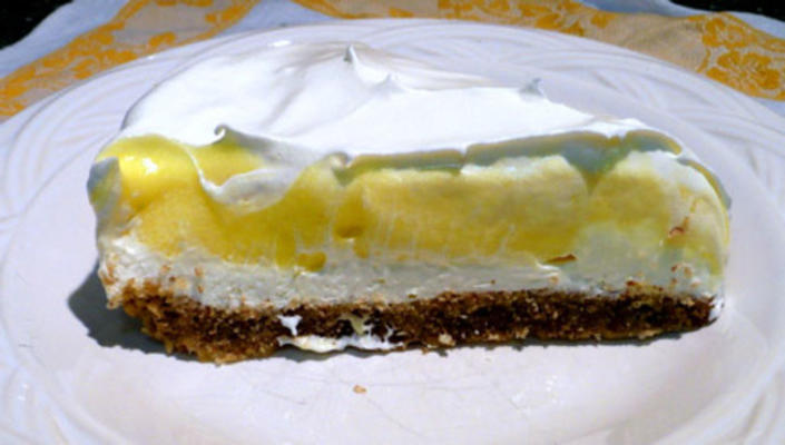 Cheesecake au citron en couches léger et crémeux