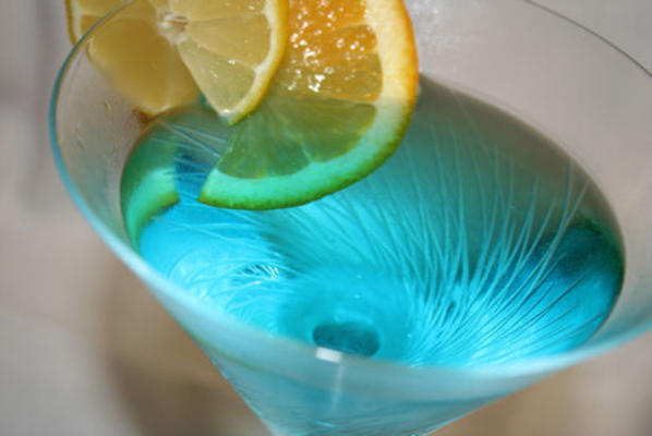 nola blue glacier martini