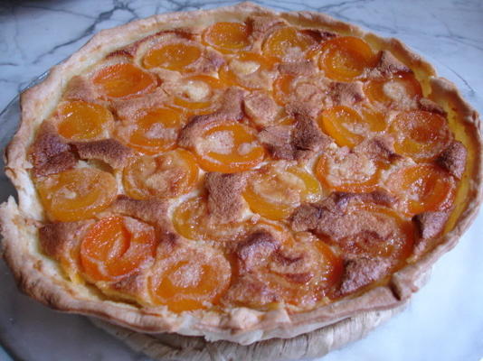 tarte aux abricots à la française