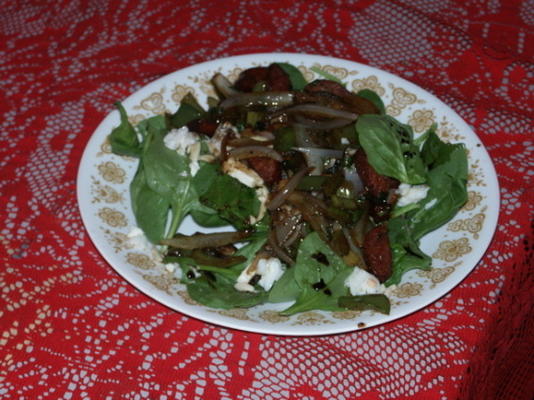 salade d'épinards créole