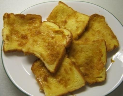 pain perdu à l'orange