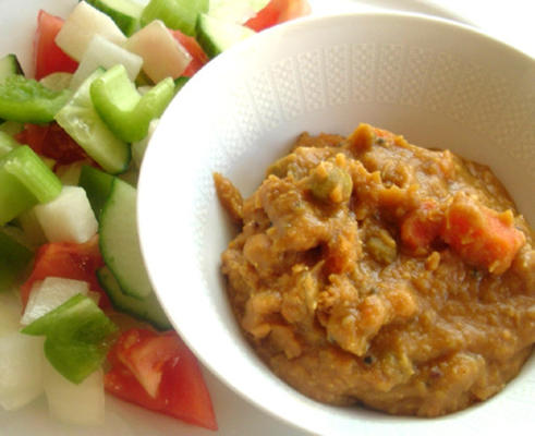 madras curry (végétalien ou poulet)