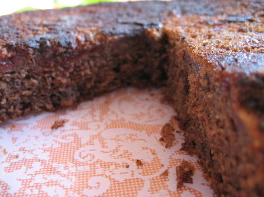 gâteau au chocolat aux framboises d'elina