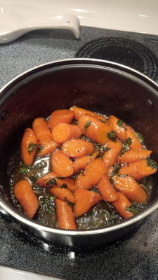 carottes au basilic