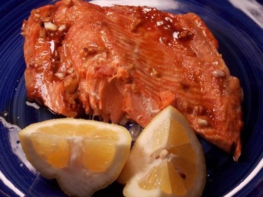 glaçure saumon soja érable